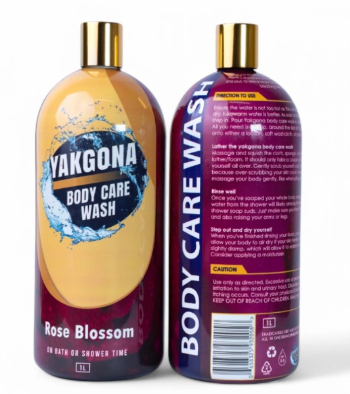 Yakgona Body Care Wash Rose Blossom